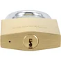 Master Lock 2950Eurd Cadenas À Clé Extra Fin En Laiton, Doré, 8,1 X 5 X 1,7 Cm