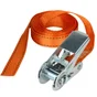 Sangle à cliquet largeur 25mm x longueur 5m orange 300kg fastlink