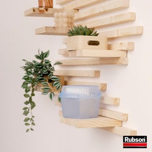 Lot de 4 recharges tablette pour absorbeur d'humidité RUBSON Basic 12 m²