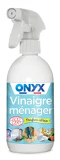 Vinaigre ménager 14° en spray, ONYX, parfum citron, 500 ml