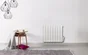 Radiateur électrique à inertie fluide horizontal, CELCIA, 1500 W blanc