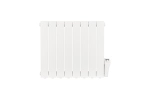 Radiateur électrique à inertie fluide horizontal, CELCIA, 1500 W blanc