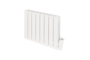 Radiateur électrique à inertie fluide horizontal, CELCIA, 1500 W blanc