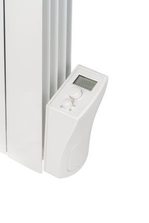 Radiateur électrique à inertie fluide horizontal, CELCIA, 1500 W blanc