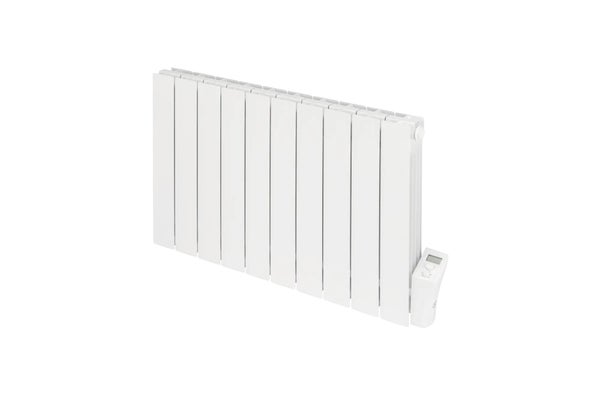 Radiateur électrique à inertie fluide horizontal, CELCIA, 1800 W blanc