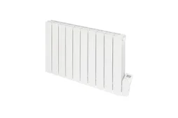 Radiateur électrique à inertie fluide horizontal, CELCIA, 1800 W blanc