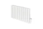 Radiateur électrique à inertie fluide horizontal, CELCIA, 1800 W blanc