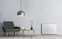 Radiateur électrique à inertie fluide horizontal, CELCIA, 1800 W blanc