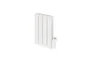 Radiateur électrique à inertie fluide horizontal, CELCIA, 700 W blanc