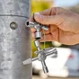 Clé en croix universelle croix KNIPEX Twinkey