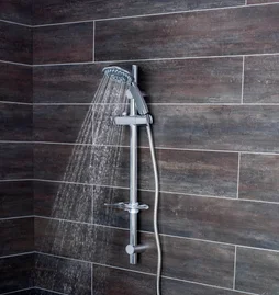 Pommeau de douche 4 jets, flexible et barre, SENSEA Docce