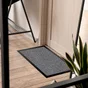 Tapis de sol rectangulaire Cahors / Florac, ID GROUP, 40x60 cm gris