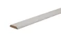 Champlat Médium en MDF 2 arrondis, 4 x 28 mm L. 2.44 m blanc
