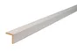 Baguette D'Angle Médium (Mdf) Arrondie Blanc, 23 X 23 Mm, L. 2.44 M