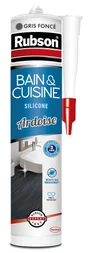 Mastic silicone cuisine/bain ardoise RUBSON cartouche 280 ml