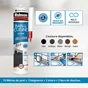 Mastic silicone cuisine/bain ardoise RUBSON cartouche 280 ml