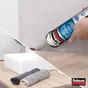 Mastic silicone cuisine/bain wengue RUBSON cartouche 280 ml