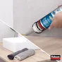 Mastic silicone cuisine/bain sable RUBSON cartouche 280 ml