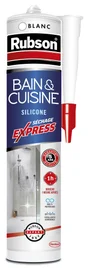 Mastic silicone cuisine/bain blanc RUBSON express cartouche 280 ml