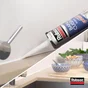 Mastic silicone cuisine/bain blanc RUBSON express cartouche 280 ml