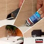 Enleve joint plastique noir RUBSON