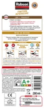 Mastic mur/fenetre acrylique RUBSON blanc cartouche 280ml