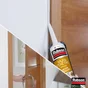Mastic mur/fenetre acrylique RUBSON gris cartouche 280ml