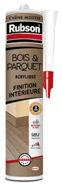 Mastic bois/parquet acrylique RUBSON chêne moyen cartouche 280ml