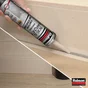 Mastic bois/parquet acrylique RUBSON gris clair cartouche 280ml