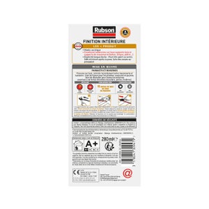 Mastic bois/parquet acrylique RUBSON gris clair cartouche 280ml