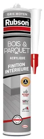 Mastic bois/parquet acrylique RUBSON gris moyen cartouche 280ml