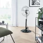 Ventilateur industriel 3 en 1, 40cm 45W chromé