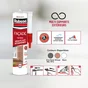 Mastic étanchéite facade polymer RUBSON brique cart 280ml
