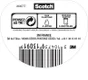 Adhésif emballage une face multiusage, SCOTCH, L.66 m x l.48 mm transparent