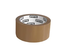 Adhésif emballage une face multiusage, SCOTCH, L.66 M x l.48 mm marron