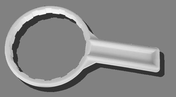 Clé De Desserrage Blanche Pour Filtre