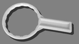 Clé De Desserrage Blanche Pour Filtre