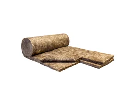 2X2 Panneaux Roulés Laine De Verre Cloison 037 Nu Knauf 8.1X0.60M Ep45Mm R=1.2