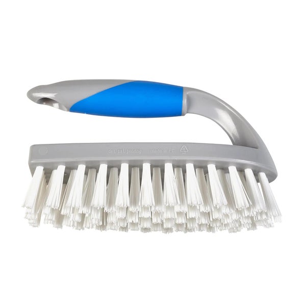 Brosse à main poignée ergonomique synthétique 16 cm SPONTEX Expert