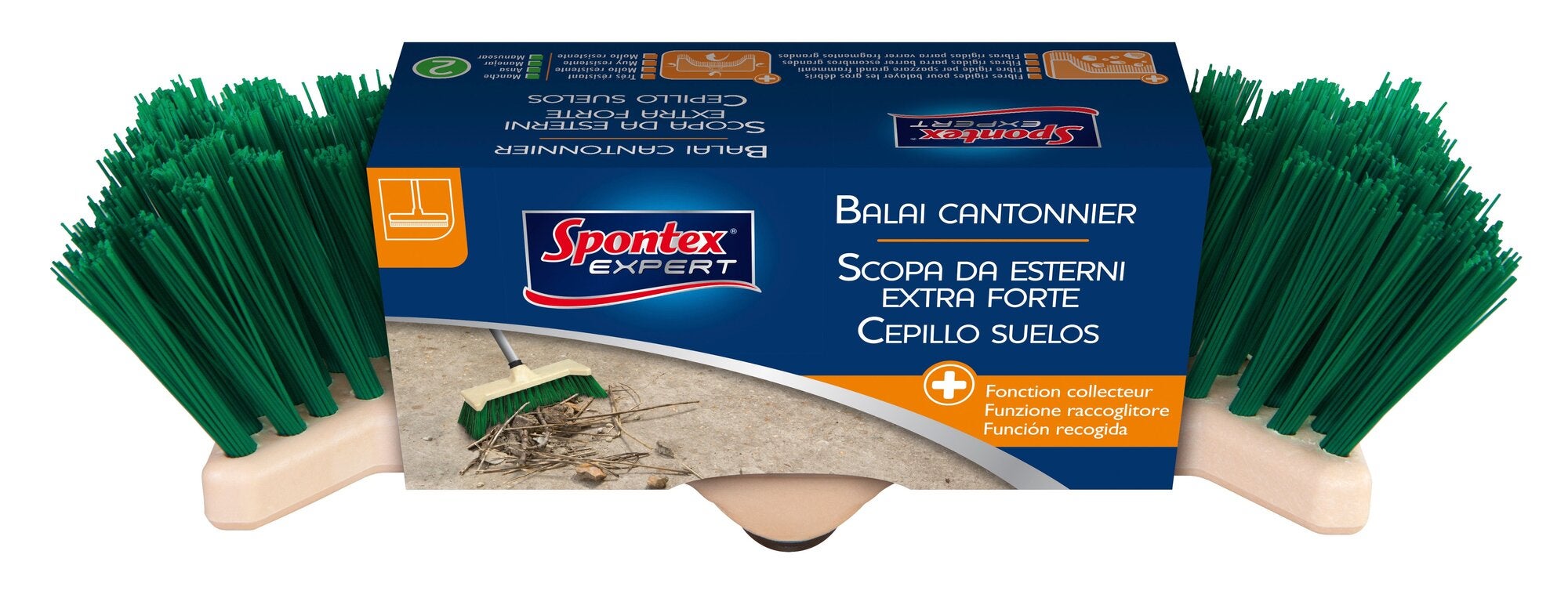 Balai Cantonnier En Synthétique Spontex Expert