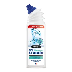 Gel Ménager Au Vinaigre Multisurface Helvet 14° Parfum Chlorophylle 0.75 L