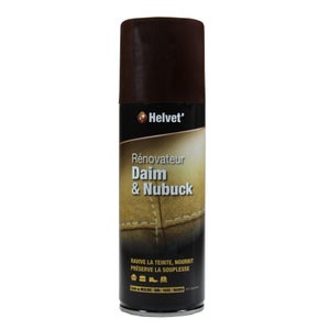 Rénovateur Daim Et Nubuck Helvet, Marron Aérosol, 200 Ml