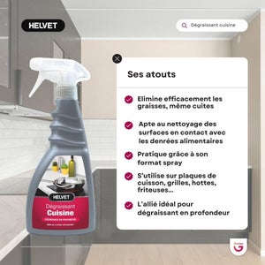 Dégraissant Désincrustant Cuisine Helvet 0.3 Kg
