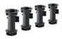 Lot De 4 Pieds Plastique À Visser H.150