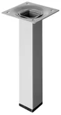 Pied Meuble Carré Hettich Fixe Acier Époxy Gris