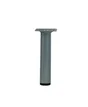 Pied Meuble Cylindrique Hettich Fixe Acier Époxy Gris