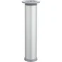 Pied Meuble Cylindrique Hettich Réglable Acier Mat Gris