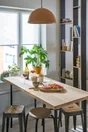 Pied De Table Carré Fixe Acier Époxy Noir, 80 Cm