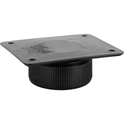 Système de réglage de hauteur plastique à visser, diam. 65 x H.25 x l.80 mm
