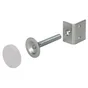 Lot de 2 vis de réglage équerre acier zingué l. 60 mm HETTICH